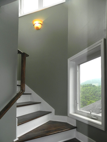 Stair to loft photo